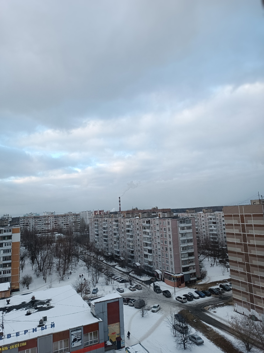 Вид из окна моей квартиры