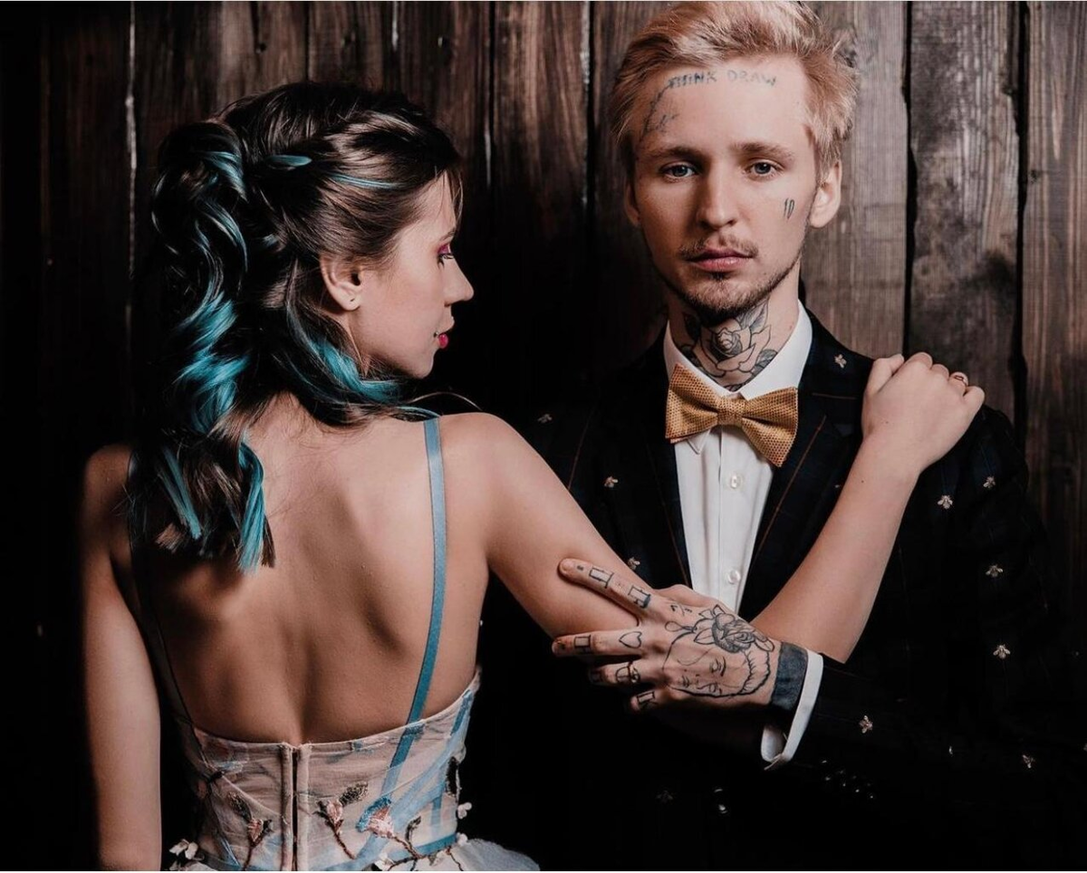 Анна Селезнёва с мужем