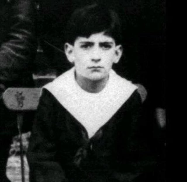 Луи де Фюнес в детстве