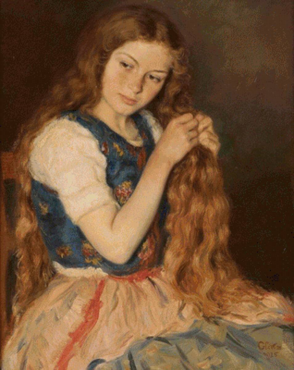 Художник Оскар Глатц. 