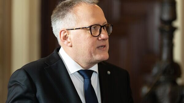    CC BY-SA 2.0 / Saeima / Reinis Inkēns / 2023.gada valsts budžeta projekta iesniegšana Saeimā