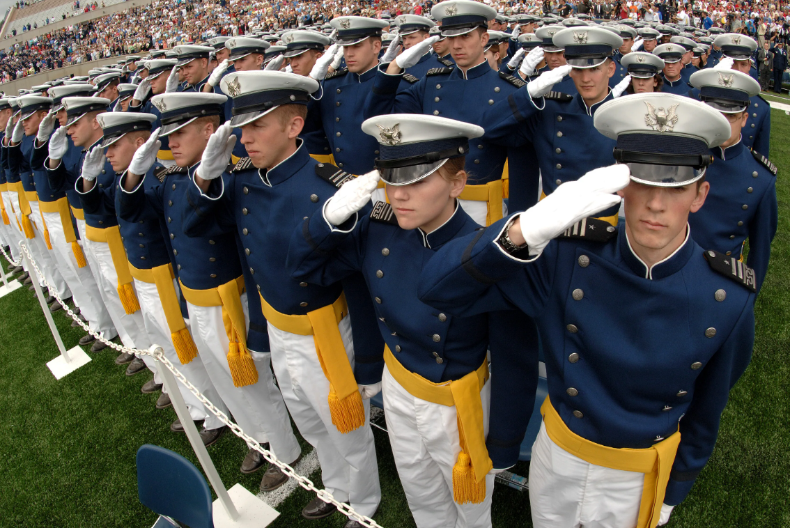 Выпуск академии ВВС США