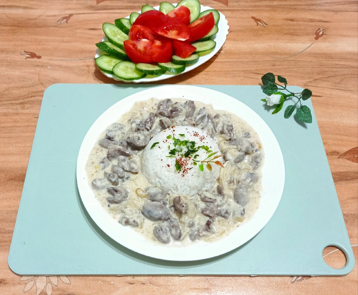 Как приготовить мягкие и сочные куриные сердечки