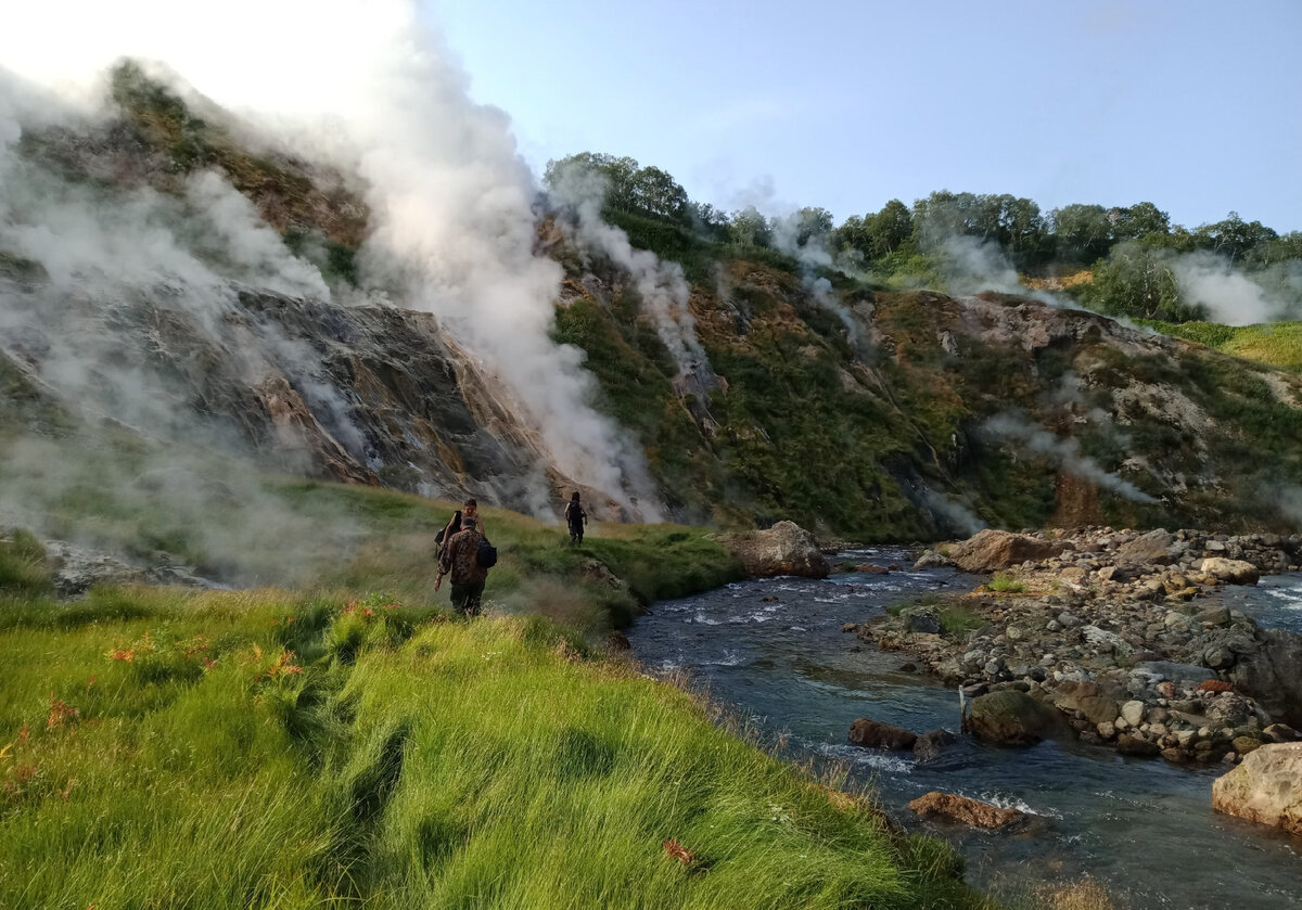 Долина гейзеров на камчатке фото