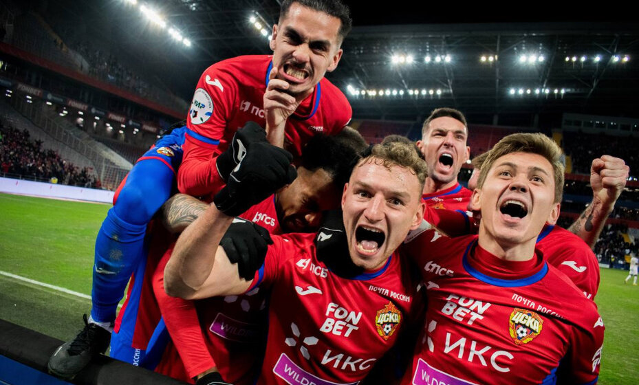    Федор Чалов забивает "Зениту". Фото: ФК ЦСКА