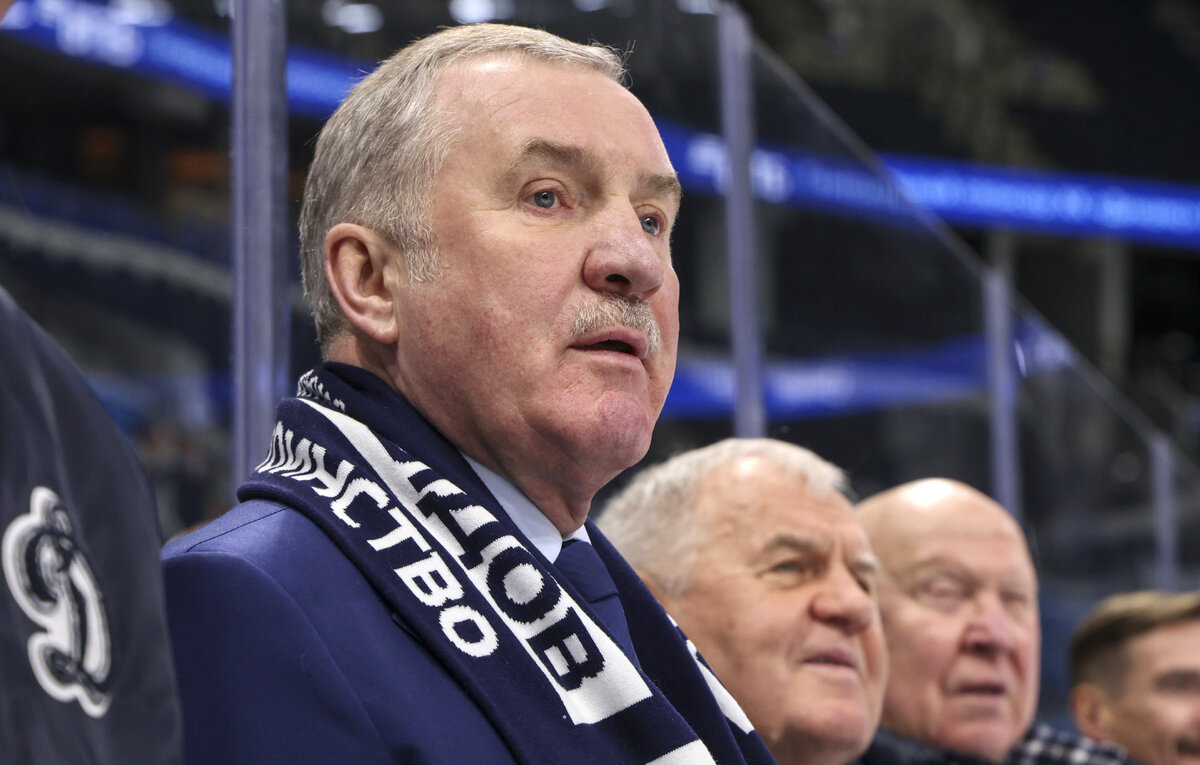    Президент хоккейного клуба "Динамо" (Москва) Виктор Воронин  Антон Новодережкин/ТАСС