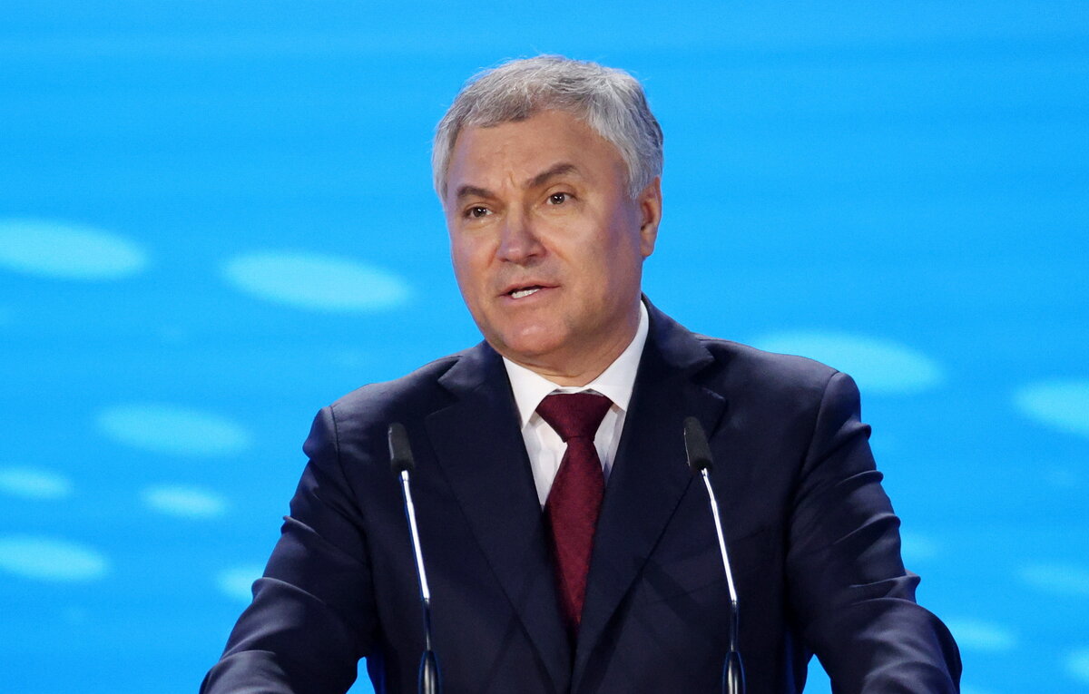    Спикер Госдумы РФ Вячеслав Володин  Сергей Бобылев/ТАСС