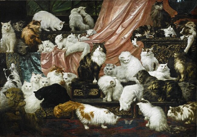 «Любовники моей жены» 1893, Худ. Карл Калер