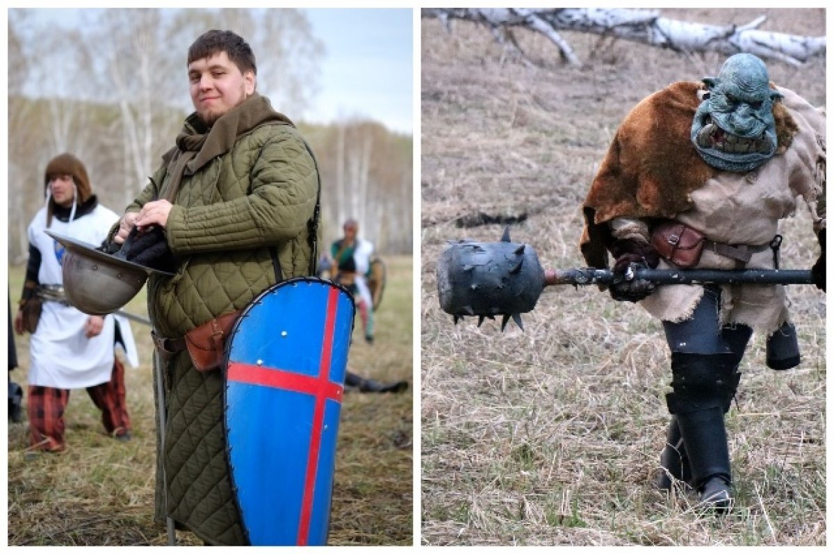    Житель Новосибирска более 15 лет участвует в ролевых битвах по фэнтези