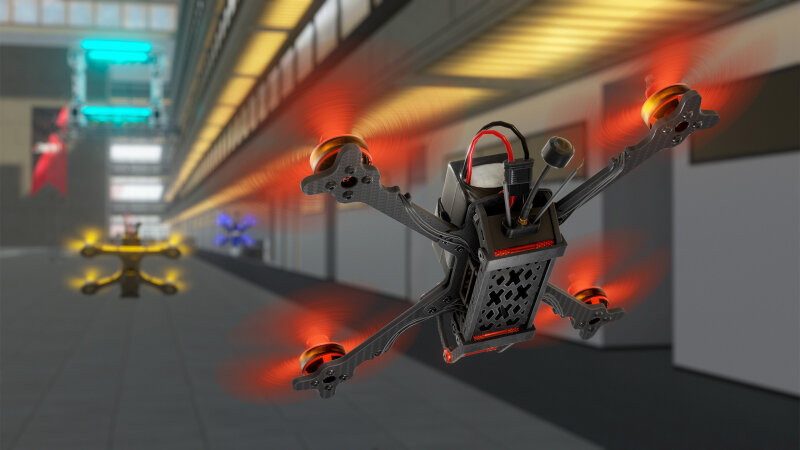  📷    The Drone Racing League Simulator — симулятор гонок на дронах от студии The Drone Racing League