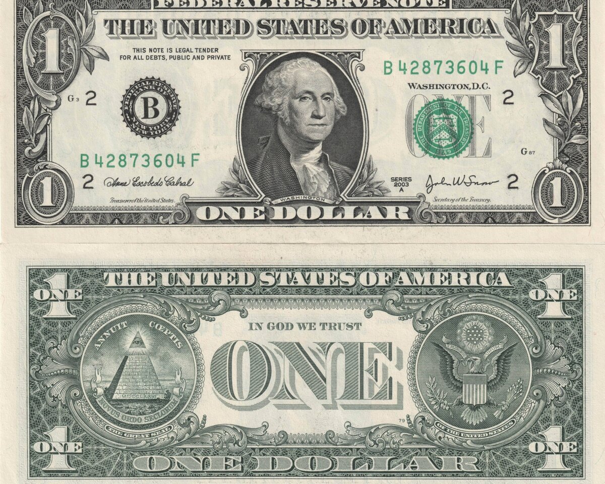 1 доллар США