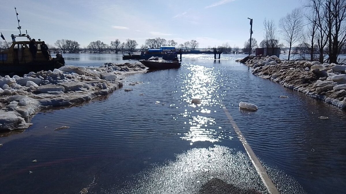 река в половодье