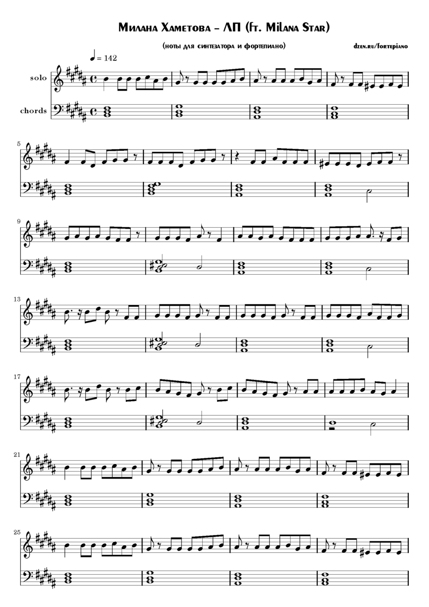 Автор нотного переложения для синтезатора и фортепиано: Сергей Клюев