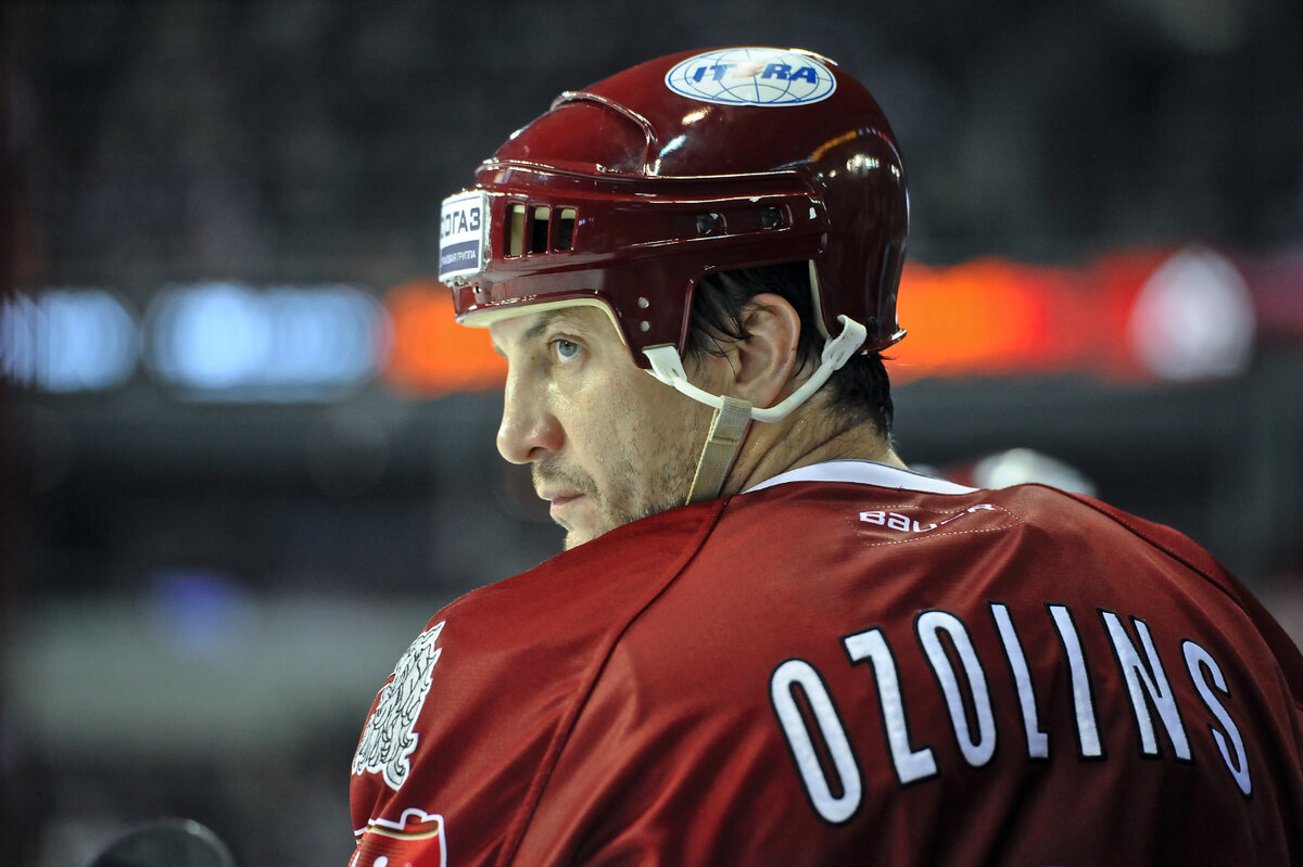 Сандис Озолиньш. Фото КХЛ