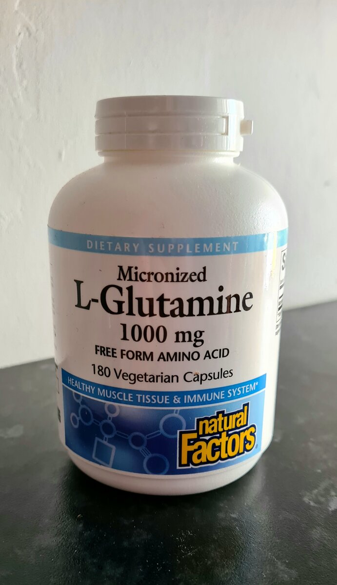 Natural factors l-glutamine 
