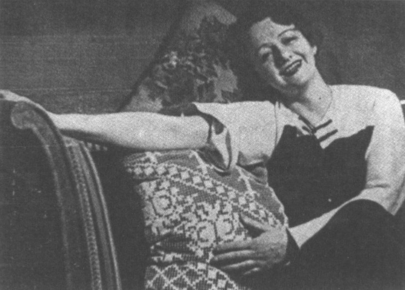 Елена Сергеевна.1936г. Фото с сайта m-bulgakov.ru