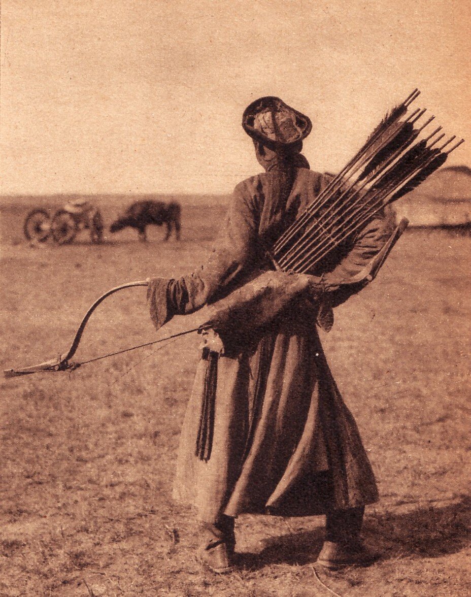 Маньчжурские лучники XIX века