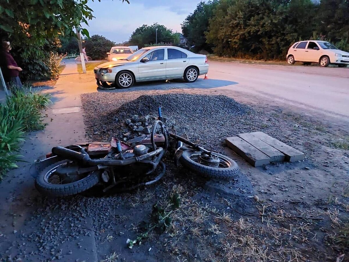 Происшествия с мотоциклами в Ростовской области