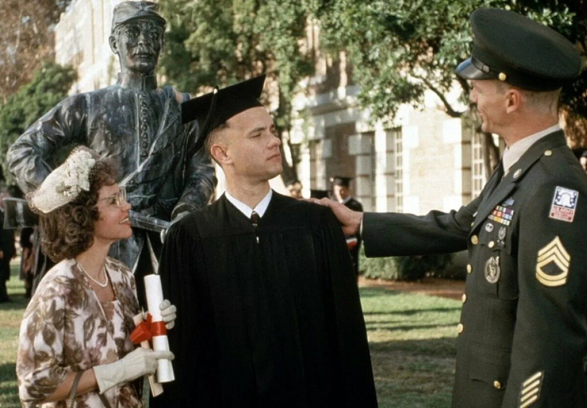 Кадр из фильма "Форрест Гамп" (1994)