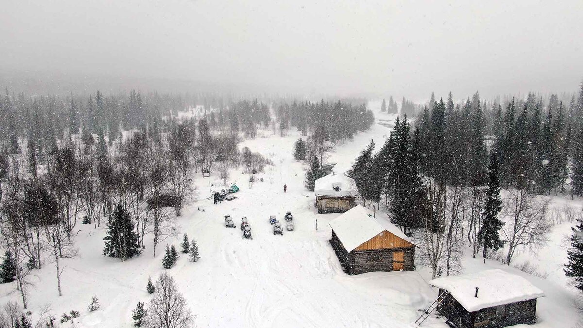 Приполярный Урал поселок Неройка