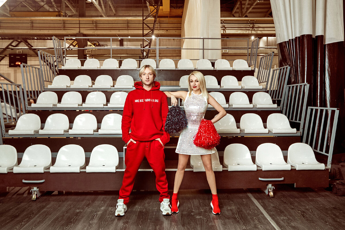 Яна Рудковская и Евгений Плющенко. Фото: peopletalk.ru