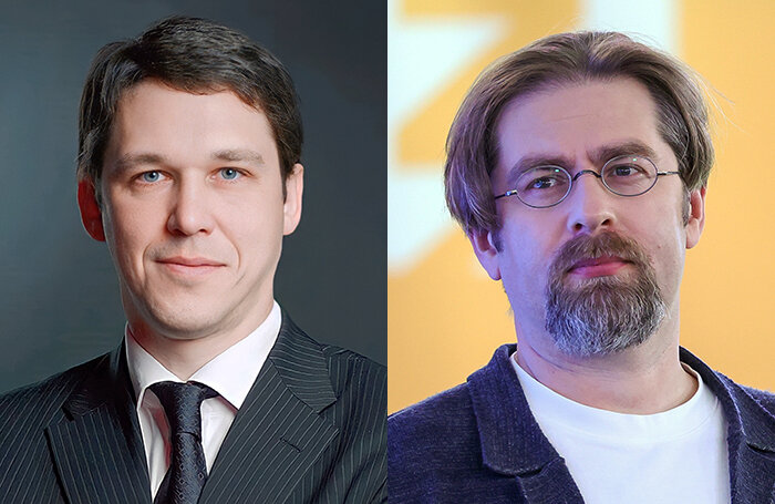    Cтарший управляющий директор — начальник управления национального развития искусственного интеллекта Сбербанка Владимир Авербах; директор по развитию технологий искусственного интеллекта «Яндекса» Александр Крайнов (слева направо).Дмитрий Феоктистов/ТАСС, sberbank.ru