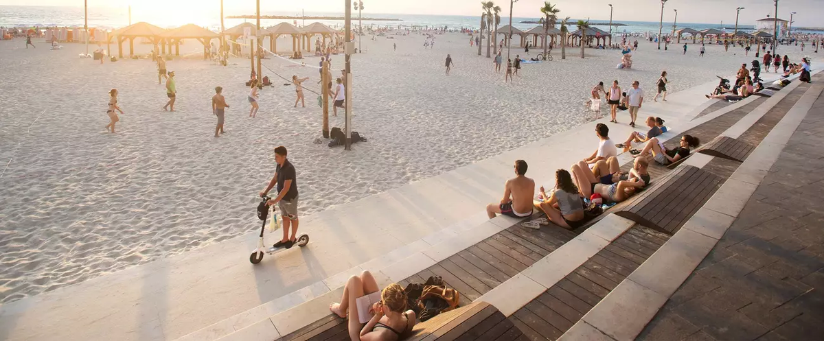 Пляжи Тель-Авива прекрасны в любой день