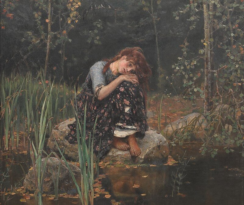 Алёнушка (Виктор Васнецов, 1881)