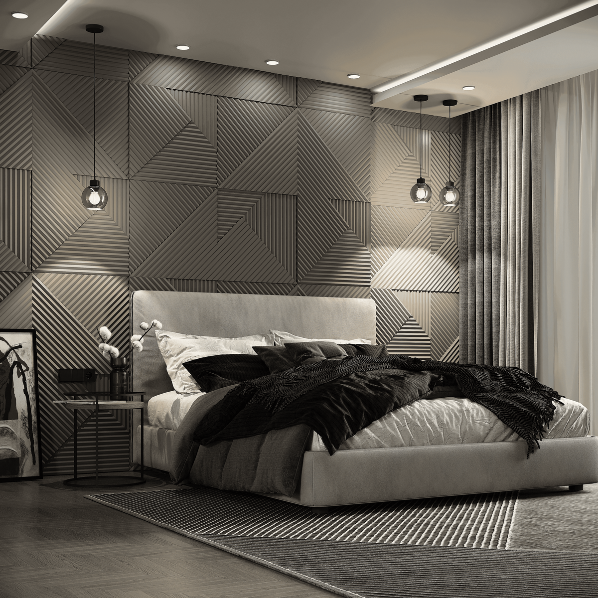 3D-панели «Поля», dikart.ru