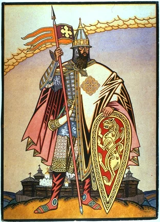 "Князь Игорь Святославич". Худ. И. Билибин.