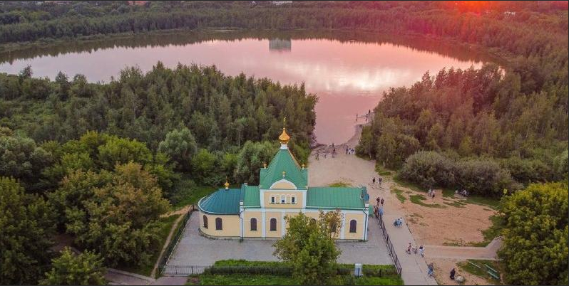 Святое озера в Косино-Утомском районе