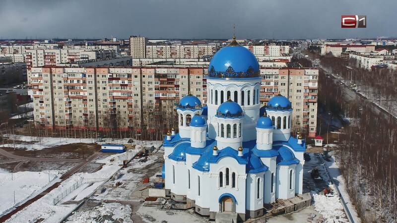    На этой неделе в Свято-Троицком соборе в Сургуте пройдет первое богослужение