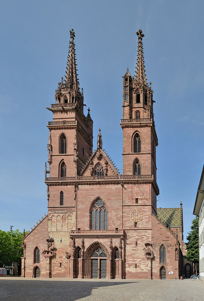 Базельский собор, Швейцария, фото из открытых источников
