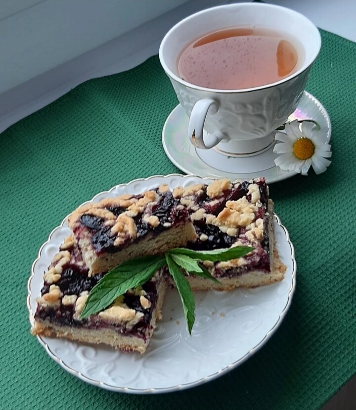 Пирог с вареньем