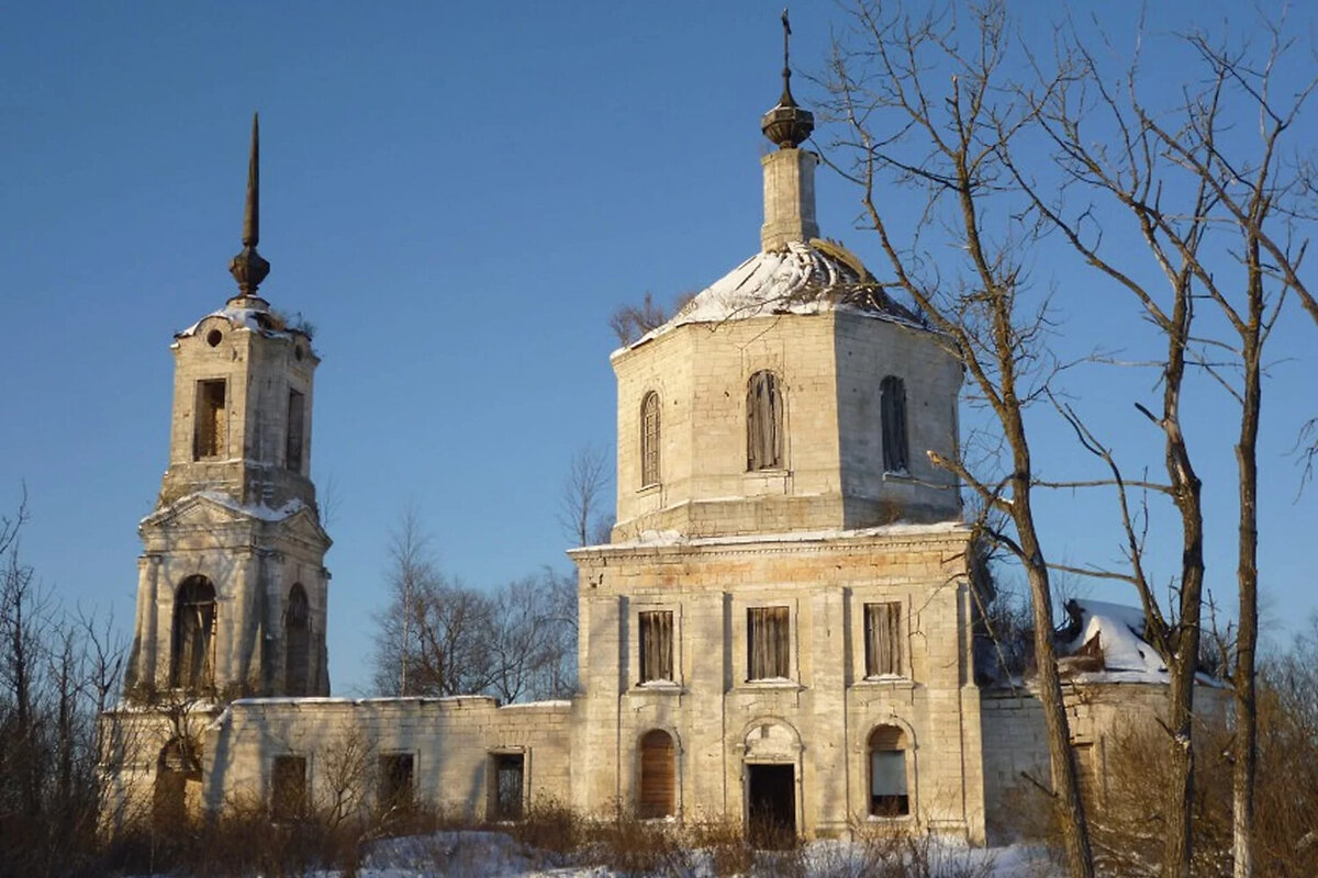 Утраченные храмы старицы