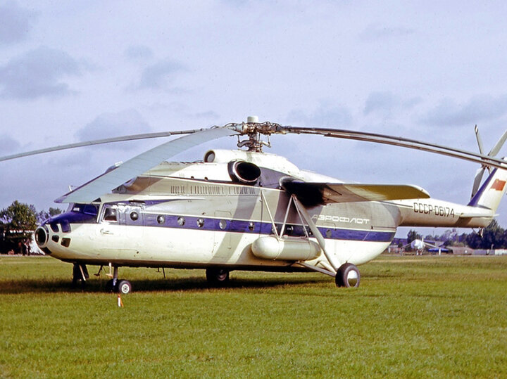     Ми-6 на Парижском авиашоу в Ле Бурже. На нем и летал Юрий Гагарин. / ru.wikipedia.org