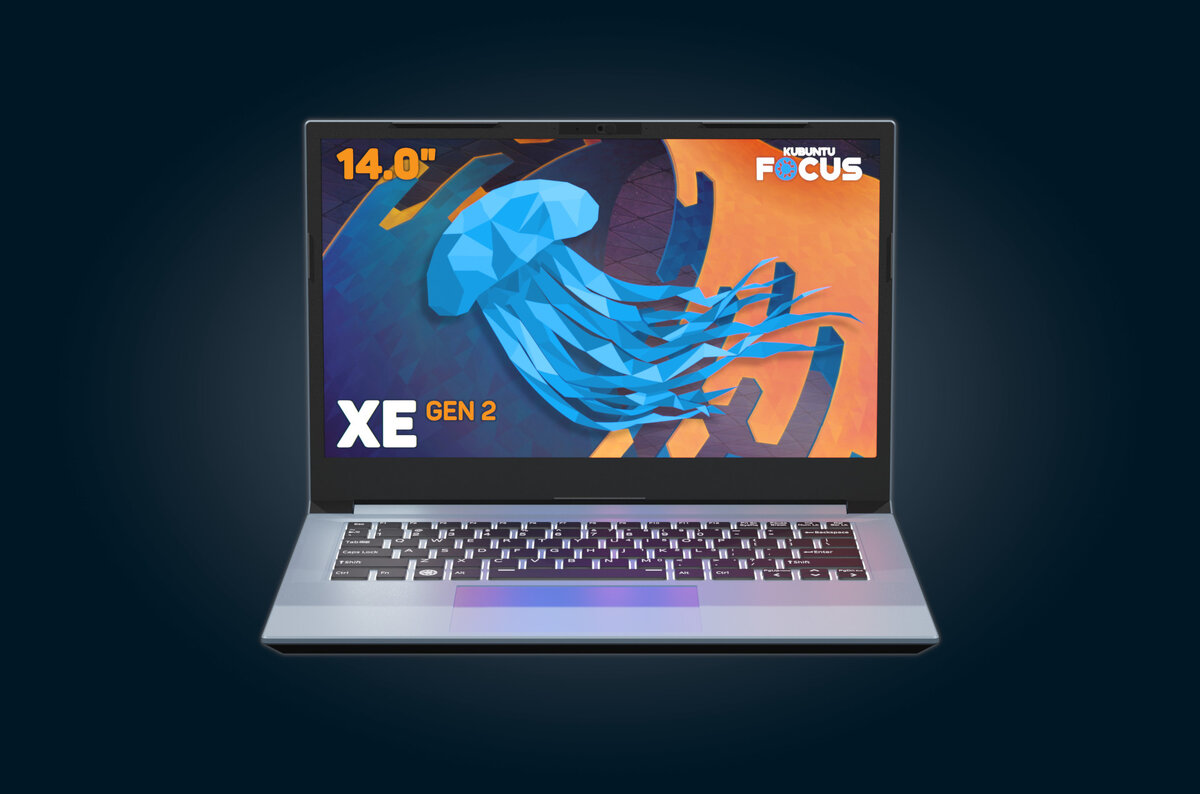    Linux-ноутбук Kubuntu Focus XE Gen 2 с мощным железом поступил в продажу