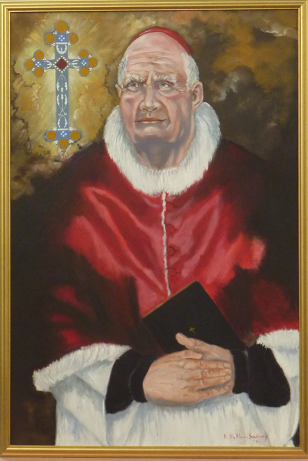 Картина «Его светлость Саймон Садберийский». Автор - Нани Садбери, член конгрегации Святого Григория. 