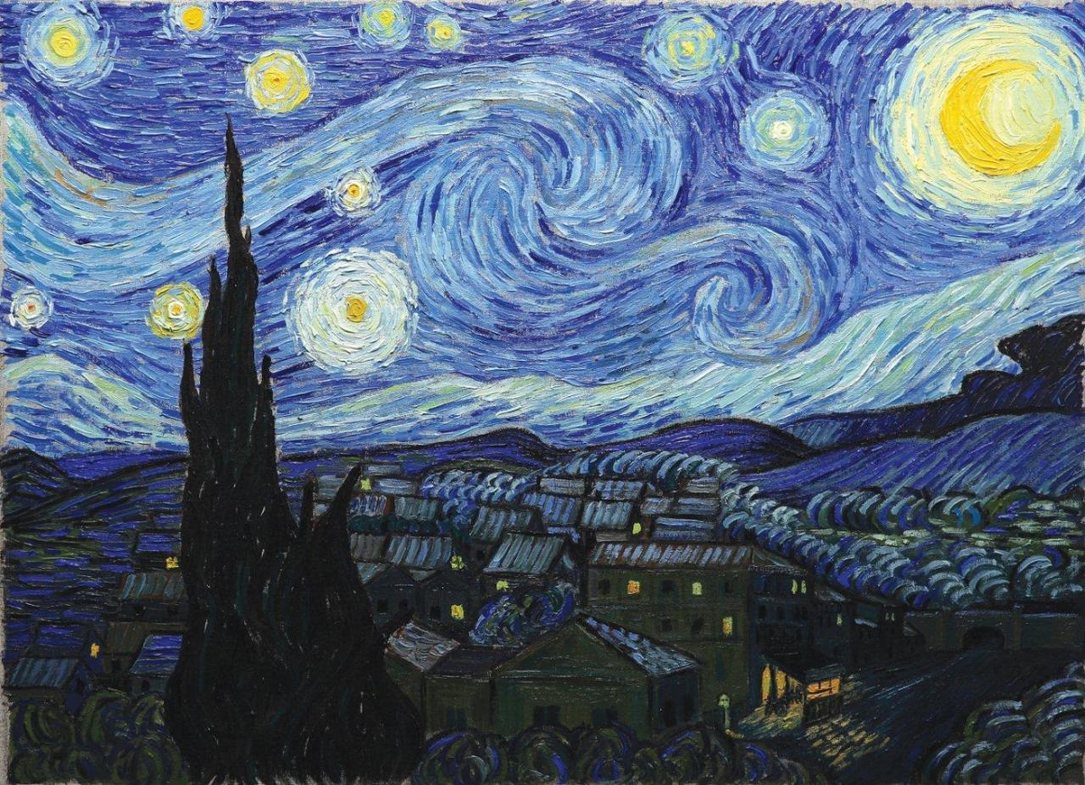 Ван Гог картины. Винсент Ван Гог, Starry Night. Картина Звёздная ночь Ван Гог. Винсент Ван Гог Звёздная ночь оригинал.