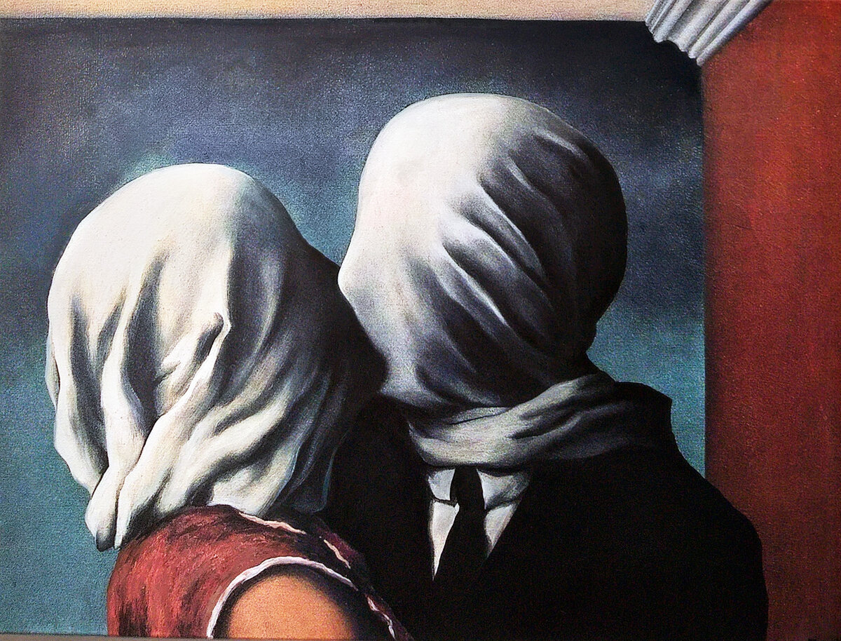 Картина «Влюбленные». Фото автора канала.