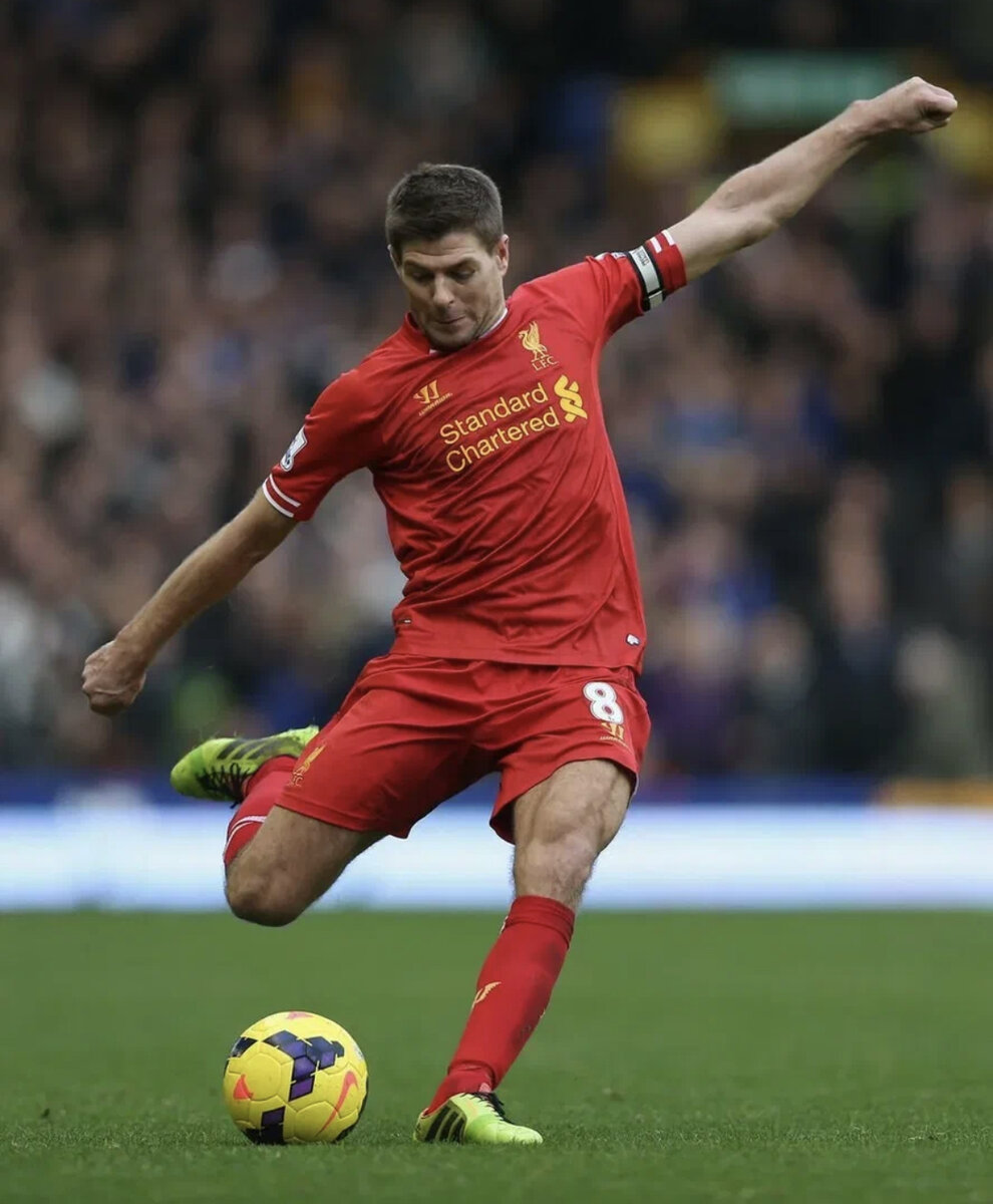 Топовый футбол. Steven Gerrard Liverpool. Подкат Стивена Джеррарда.