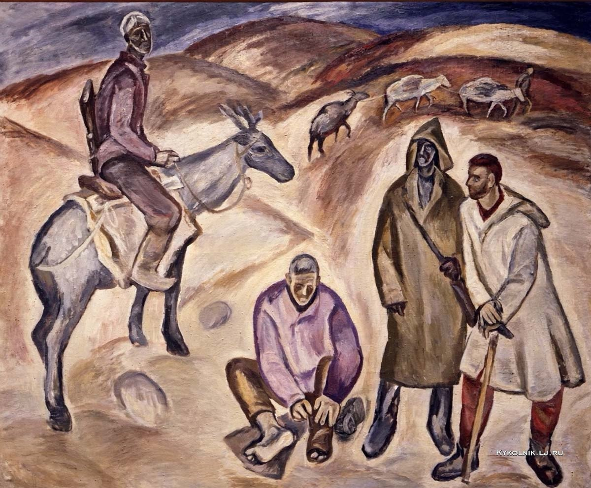 Запрещенная в 60-80е гг. картина. Изображение из открытых источников