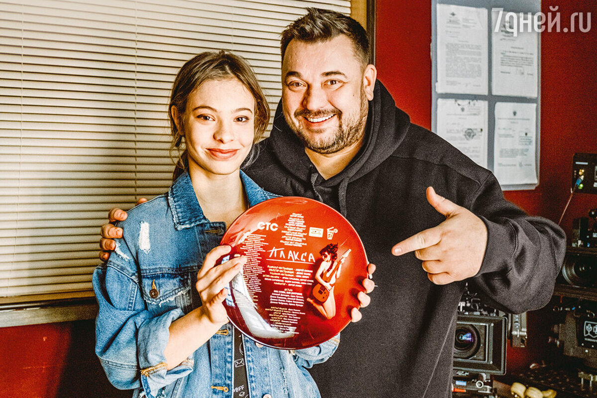    Сергей Жуков с дочкой Никой Пресс-служба телеканала СТС