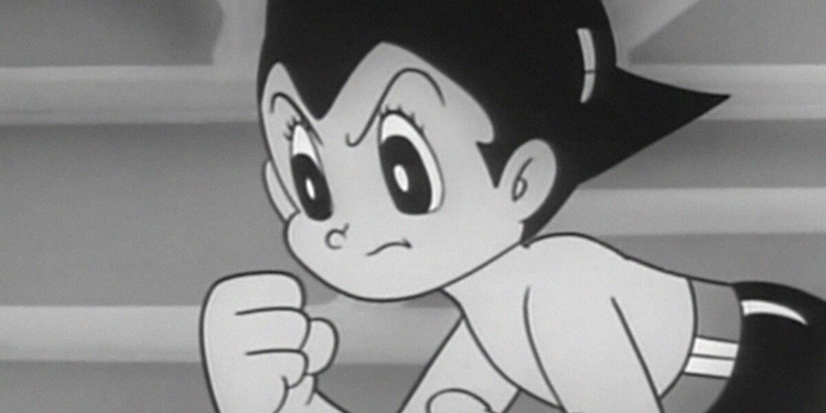 Кадр из аниме Astro Boy