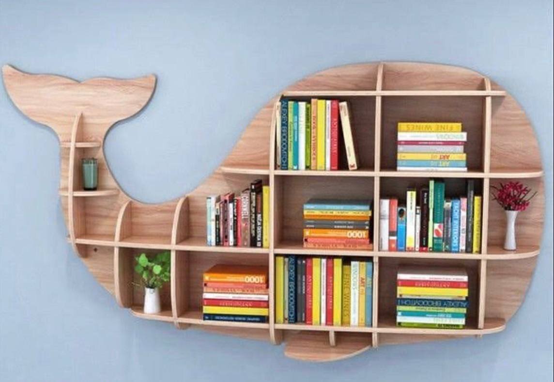 Книжные полки как отдельный вид искусства:)