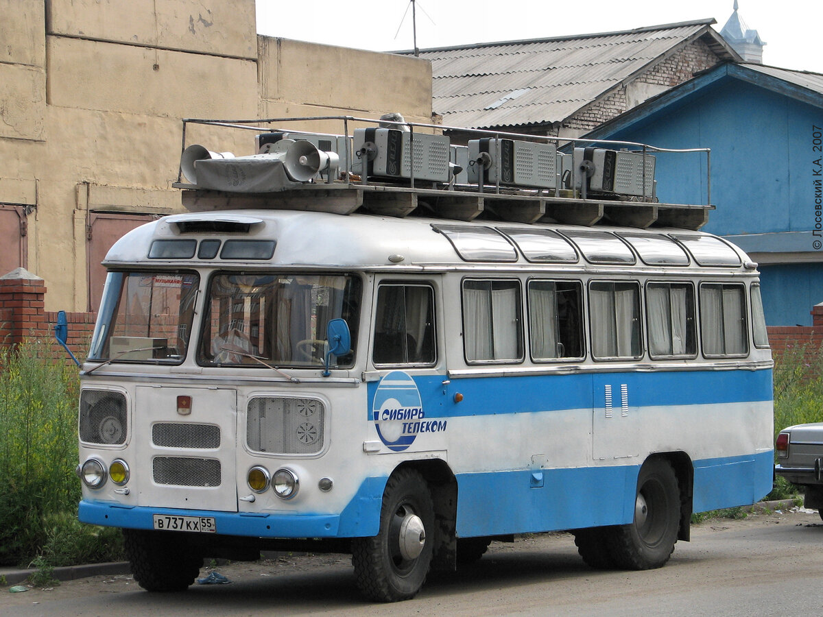 ЗС-1000А на базе ПАЗ-672 1975 г.в. из Омска. Фото из интернета. 