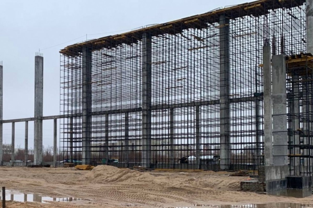    В Твери строят футбольный манеж и новую котельную