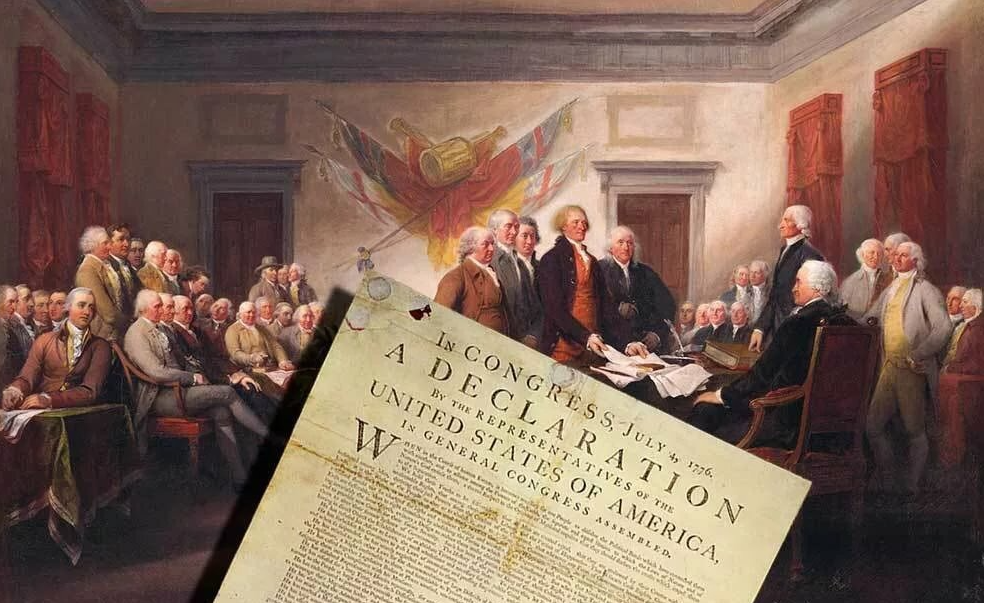 Конгресс сша примет. Декларация независимости США 1776. Конгресс США 1776. 1776 Г. − принятие декларации независимости США. Декларация независимости 4 июля 1776 года.