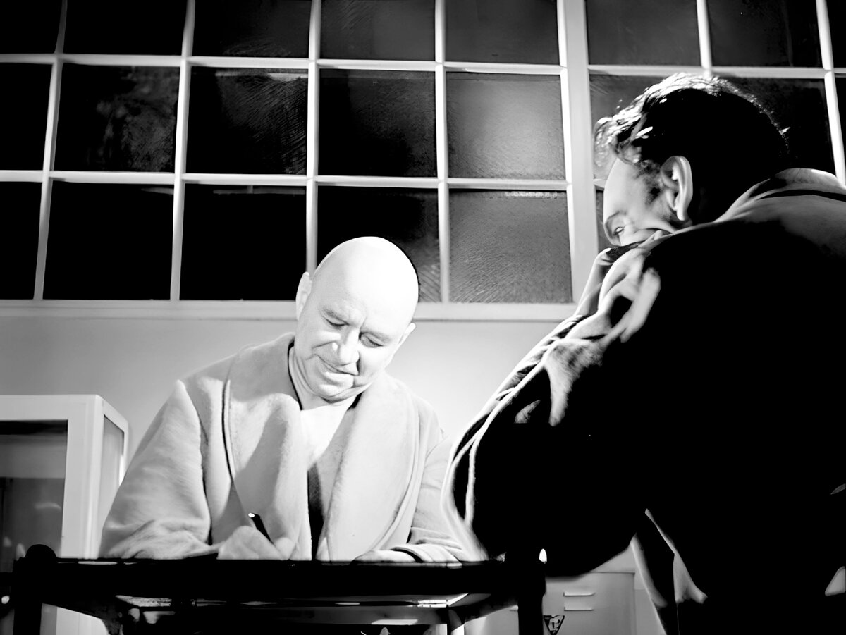 Кадр из фильма «Девять дней одного года», 1961 год, режиссер Михаил Ромм