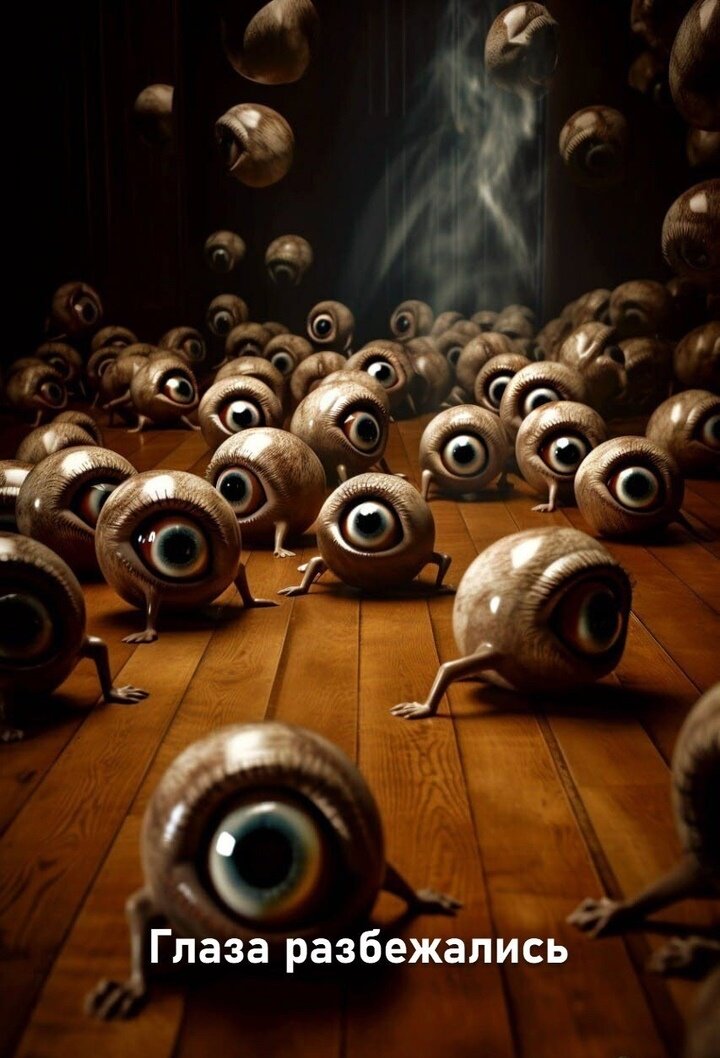 Глаза разбежались